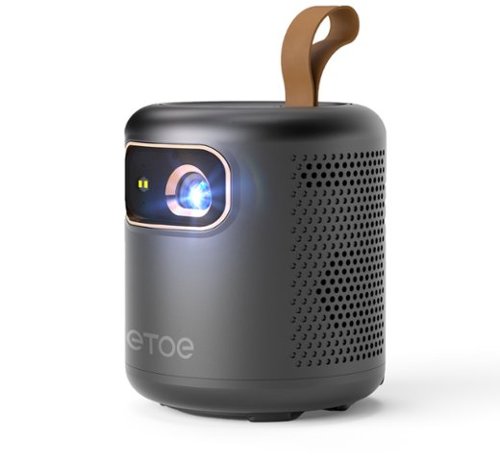 ETOE Dolphin DLP Projector, 1080P 500 ANSI Lumens, Google TV with Licensed Netflix, Dolby Atmos - Black WORLDWIDE DELIVERY