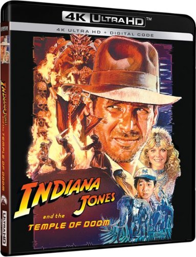 

Indiana Jones and the Temple of Doom [Includes Digital Copy] [4K Ultra HD Blu-ray] [1984]