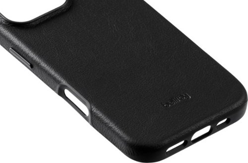 Bellroy iPhone 16 Pro Leather Phone Case - Black WORLDWIDE DELIVERY