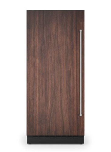 Viking - 36"W 20.14 cu. ft Integrated Upright Built-in Column Freezer-Custom Panel _LH - Custom Panel Ready