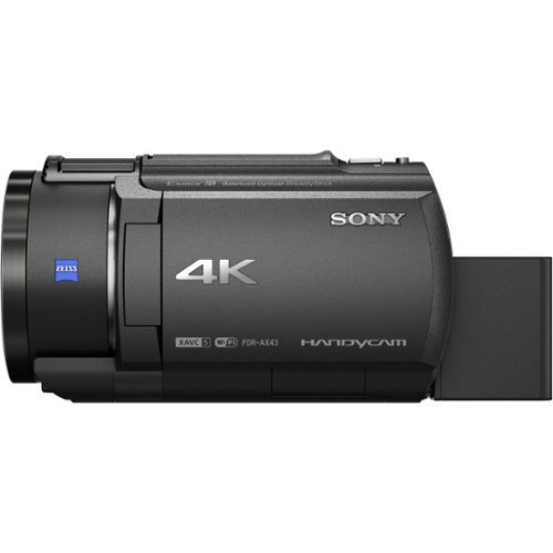 Sony FDR AX43 UHD 4K Handycam Camcorder + 64GB Memory Card + Bag +