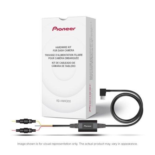 Pioneer - Dash Cam Hardwire Kit - Black