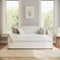Martha Stewart - Daybed with Rear Siderail and Pull-Out Trundle - Off-White-Front_Standard