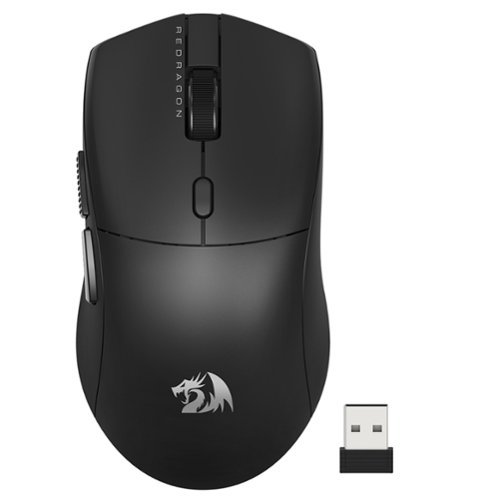 REDRAGON - M815-Pro Wireless Gaming Mouse, Tri-Mode, 26000 DPI, Lightweight, RGB, 6 Programmable Buttons for PC/Mac/Laptop