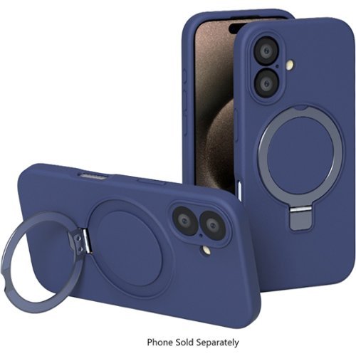 SaharaCase Venture Series Silicone Case with MagSafe for Apple iPhone 16 Plus - Midnight Blue WORLDWIDE DELIVERY