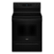 Whirlpool - 5.3 Cu. Ft. Freestanding Electric Range with Cooktop Flexibility - Black-Front_Standard