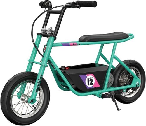 Razor - Rambler 12 eBike w/ 9.3 Miles Max Operating Range and 14 mph Max Speed - Small - Mint-Front_Standard 