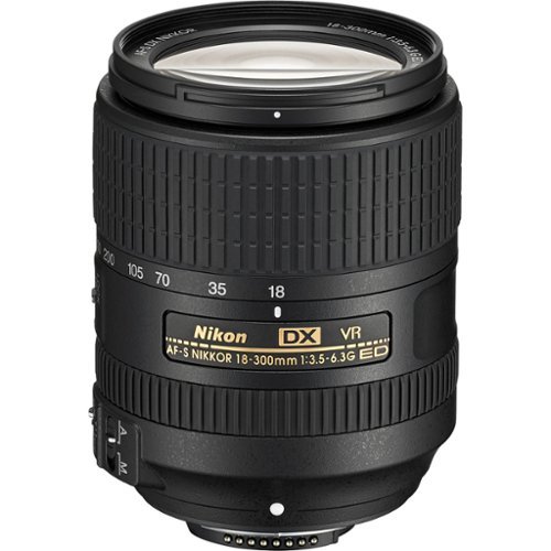 Nikon AF-S NIKKOR 18-300mm ズームレンズ Nikon AF S DX NIKKOR 18 300mm f/3.5 6.3G ED VR Lens 2216 - Best Buy