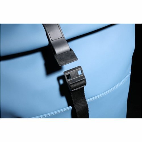 Swissdigital Design LAMONE Rolltop TSA-Friendly Water-Resistant Backpack With USB Charging Port RFID Protection and Fits Up to 16″ Laptop - Dark Blue BUY IN DUBAI