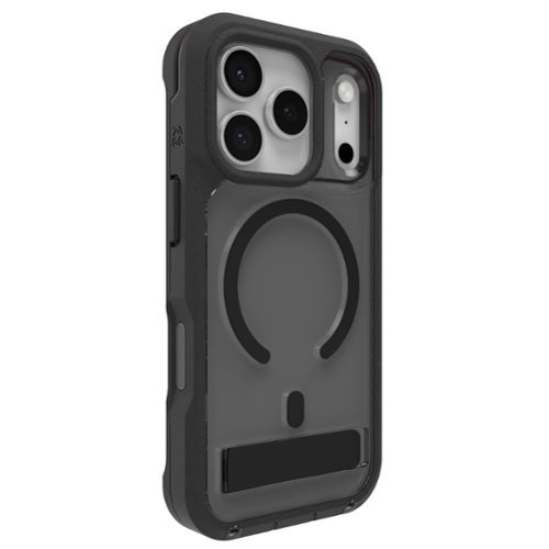 ZAGG - Rainier Snap with Kickstand for Apple iPhone 17 Pro - Smoke Black