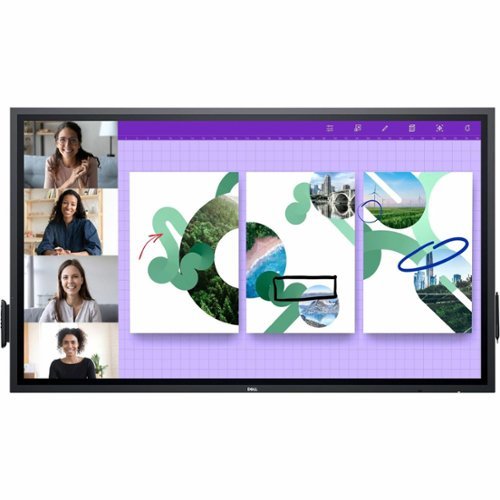 Dell - P6524QT Collaboration Display - Black