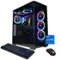 CyberPowerPC - Gamer Supreme Gaming Desktop - Intel Core i7-14700KF - 32GB Memory - NVIDIA GeForce RTX 4060 Ti 16GB - 2TB SSD - Black-Front_Standard