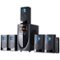 beFree Sound - Powered Wireless Speaker System - Black-Front_Standard