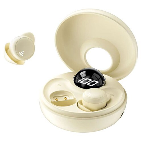 PRIMEPLUS - MY002UN Ultra-Light Wireless Earbuds for Side Sleepers, Bluetooth 5.3 Sleep Headphones, Noise Isolation, Comfort Fit-Front_Standard 