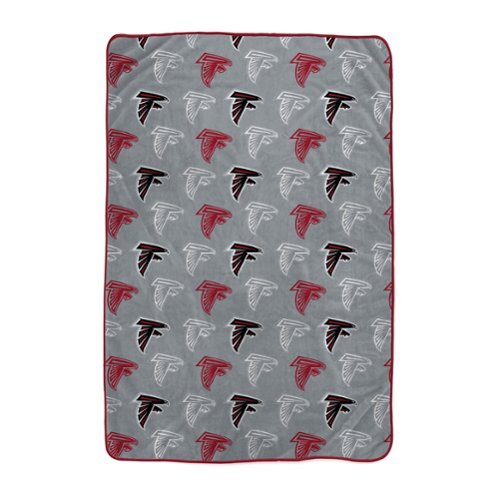 Pegasus - Atlanta Falcons 66" x 95" Oversized Logo Roll Ultra Cozy Blanket - Multicolor-Front_Standard 