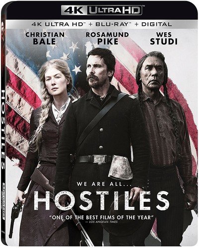  Hostiles [Includes Digital Copy] [4K Ultra HD Blu-ray/Blu-ray] [2017]