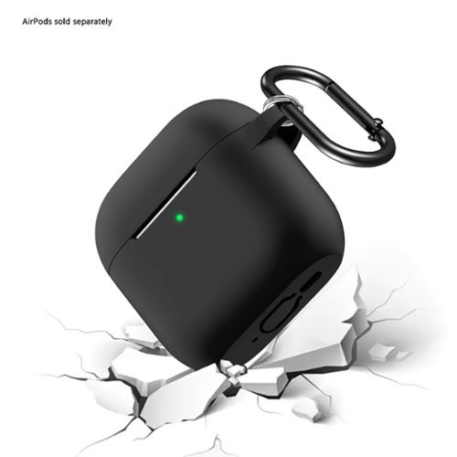 SaharaCase Venture Series Silicone Case for Apple AirPods 4 and AirPods 4 with Active Noise Cancellation - Scorpion Black WHERE TO BUY