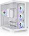 Thermaltake - View 380 TG ARGB Mid Tower ATX PC Case - Snow-Front_Standard
