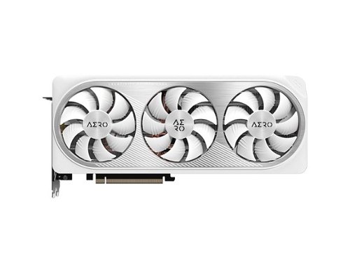 GIGABYTE NVIDIA GeForce RTX 4070 AERO OC 12G GDDR6X PCI Express 4.0 Graphics Card - White INTERNATIONAL SHIPPING