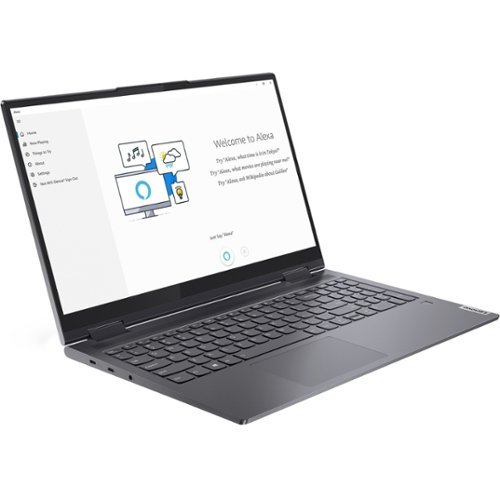 Lenovo - Yoga 7 15.6" Laptop - Intel Core i7 - 16 GB Memory - 1 TB SSD - Slate Gray-Front_Standard 