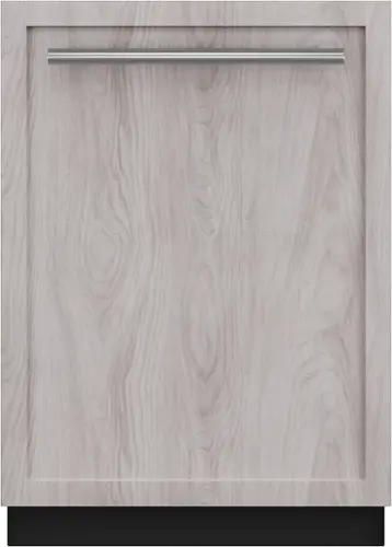 Front. Thermador - Sapphire 24" Top Control Smart Built-In Stainless Steel Tub Dishwasher with 3rd Rack and Interior Light, 44 dBA - Custom Panel Ready.