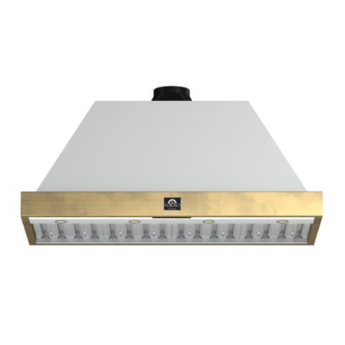 Forno Appliances - 48 inches - Externally Vented - Wall Range Hood - White