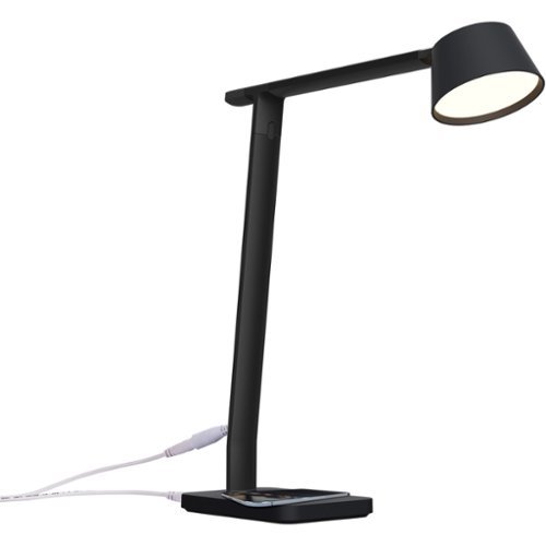 Black+Decker - Verve Adjustable LED Desk Lamp  LED Bulb-Front_Standard 