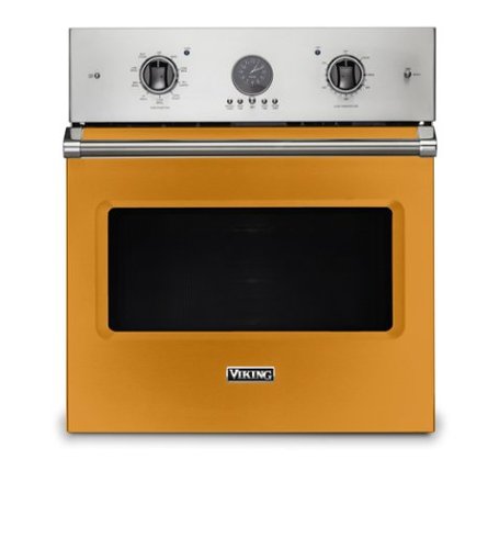 Viking - 27" Built-in Single Electric Convection Wall Oven - Daffodil