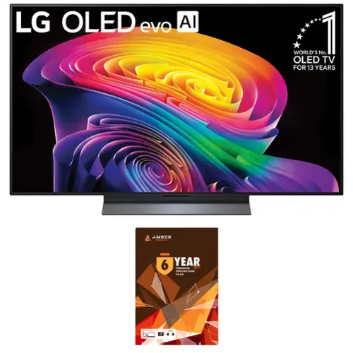 LG OLED evo AI WORLD'S No. 1 OLED TV FOR 13 YEARS AMBER - 6 YEAR POLMUN 201ELTI
