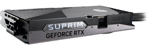 MSI NVIDIA GeForce GeForce RTX 5090 32G SUPRIM LIQUID SOC 32GB GDDR7 PCI Express Gen 5 Graphics Card - Black BUY ONLINE