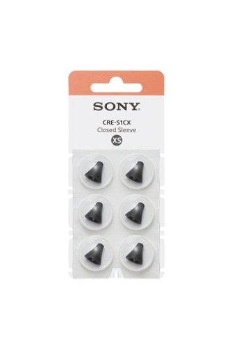 Sony - OTC Hearing Aid Closed Sleeve for CRE-E10 - Black-Front_Standard 