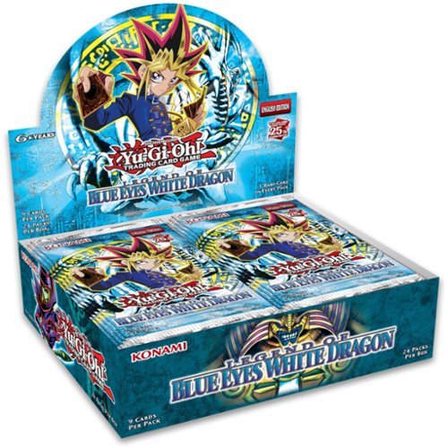 Konami - Yu-Gi-Oh! TCG: Legend of Blue Eyes White Dragon Booster Box - 24 Packs-Front_Standard 