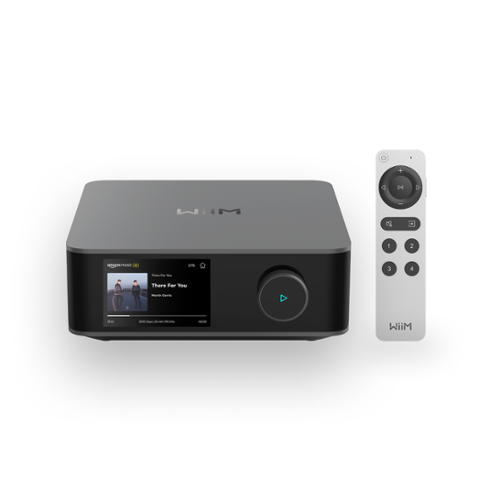 WiiM - Amp Ultra Streaming Amplifier - Space Gray