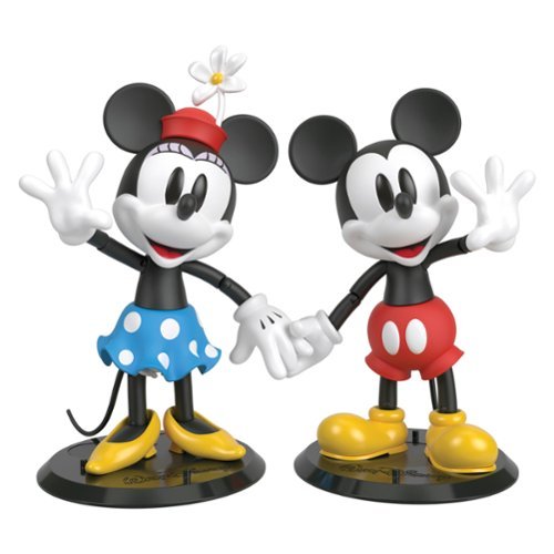 Disney - D100 Celebration Pack Collectible Action Figures - Minnie Mouse & Mickey Mouse-Front_Standard 