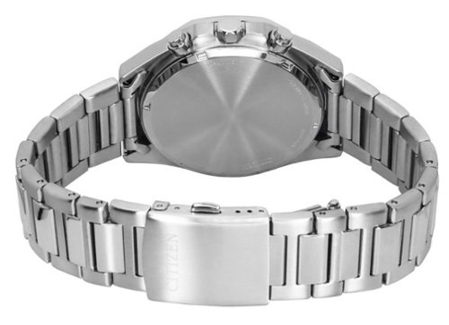 Citizen Eco Drive Chronograph Stainless Steel Green Dial CA4590