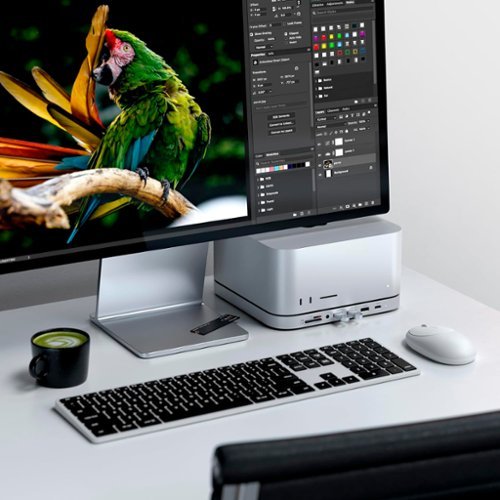Satechi Stand & Hub For Mac Mini / Studio With NVMe SSD Enclosure - Silver BUY ONLINE