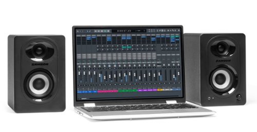 Samson Medio One M50BT Studio Monitors - Black GLOBAL SHIPPING