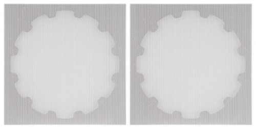 Sonance - XPC-8SQ-NT - Visual Experience Extreme 8" Large Trimless Square Adapter with Grille (2-Pack) - Paintable White