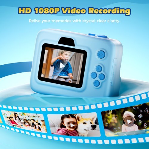 NICEWIN Kids Instant Caera For Girls And Boys, 1080P HD Digital Print - View #8
