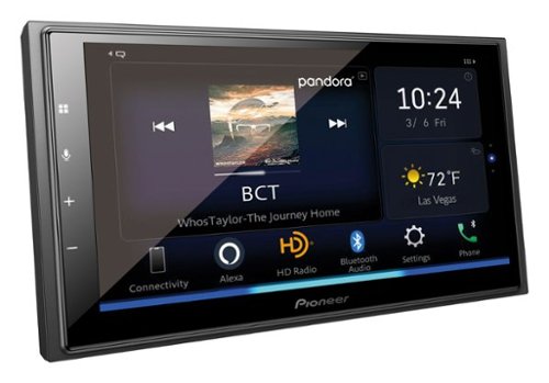 Pioneer 6.8 Android Auto™ and Apple CarPlay Bluetooth Digital Media (DM) Receiver - Black WHERE TO BUY