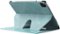 SaharaCase - Indy Series Folio Case for Apple iPad Pro 11" (2nd, 3rd, and 4th Gen), iPad Air 11'' M3/M2 - Aqua-Angle_Standard