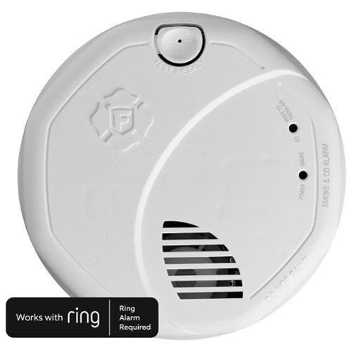First Alert Z-Wave Smoke and Carbon Monoxide Detector - White WORLDWIDE DELIVERY
