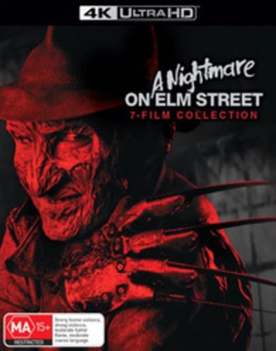 Nightmare On Elm Street: 7 Film Collection - All-Region UHD with Blu-Ray   - 4K Blu-Ray [4K Ultra HD Blu-ray]-Front_Standard 