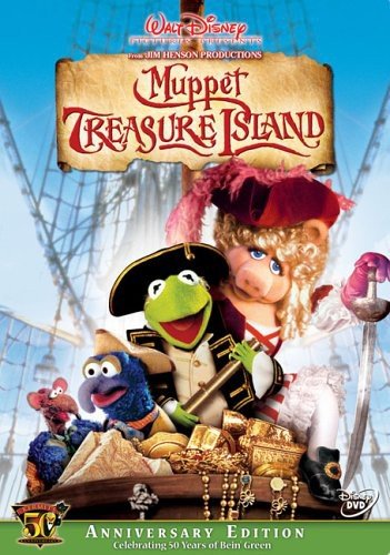  Muppet Treasure Island [Kermit's 50th Anniversary Edition] [DVD] [1996]