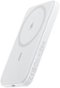 Anker - 5,000mAh Wireless Power Bank with USB-C Cable, Magsafe-Compatible Battery Pack for iPhone - White-Front_Standard