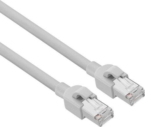 Insignia™ 100 ft. Cat 6A Ethernet Cable - Gray SHOP ONLINE
