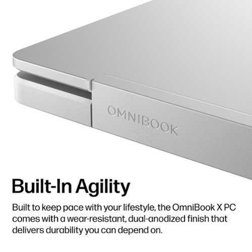 HP OmniBook X - 17.3 Full HD Touchscreen Laptop - Intel Core Ultra 9 (2026) - 32GB Memory - 1TB SSD - Copilot+ PC - Glacier Silver SHOP ONLINE