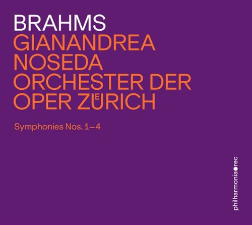 Orchester der Oper Zurich Johannes Brahms: Symphonies 1 4 COMPACT