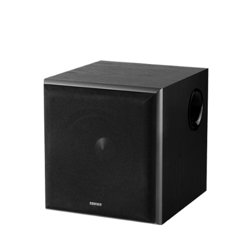 Edifier - Refurbished Excellent - T5 Powered Subwoofer (Certified Refurbished) - Black-Front_Standard 