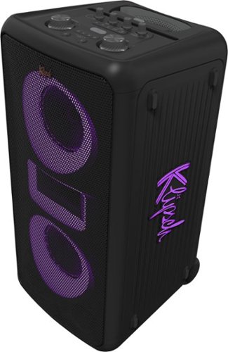 Klipsch - Miami Music City Bluetooth Party Speaker - Black-Angle_Standard 